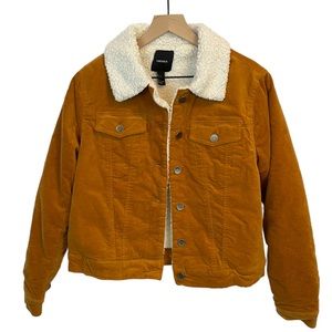 Faux Shearling Trucker Jacket